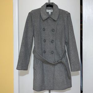 F21 double breasted coat